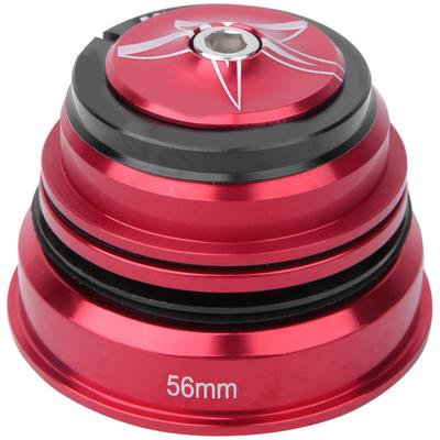 44mm56MM Alüminyum Alaşımlı Bisiklet Ön Çatal Gövdesi Kulaklık Yedek Bisiklet Aksesuarı(kırmızı)