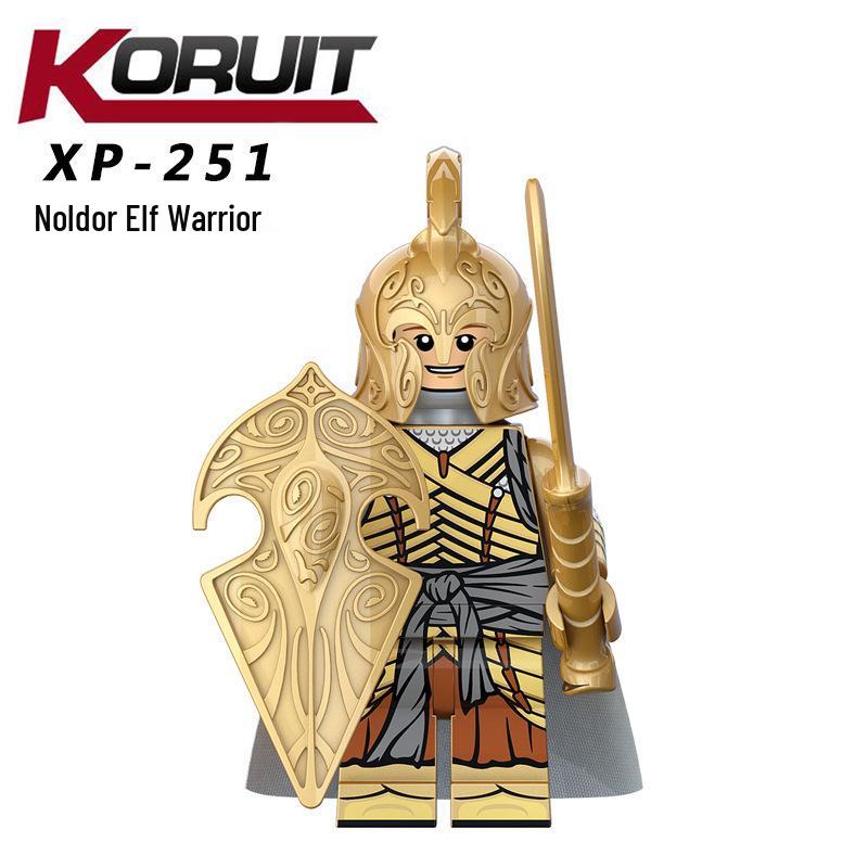 Kelei KT1032 Нордо Эльф Лучник Стражник Солдат Строительные Блоки Фигурка Игрушка