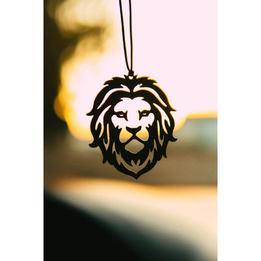 Auto Ornament Metall Löwe Rückspiegel Ornament Souvenir Auto Zubehör