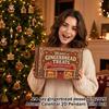 Dessert Advent Calendar with Days 2D Pendant Ornaments - Christmas Countdown Hanging Decorations