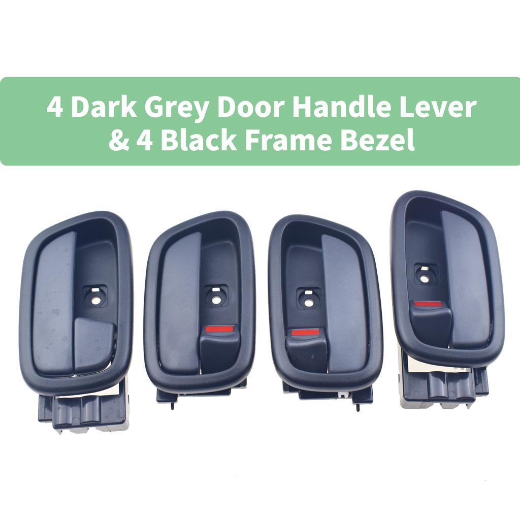 Black / Grey Interior Door Handle For Hyundai Accent 1.6L 2006 2007 2008 2009 2010 2011 Front Rear Left Driver Right Passenger