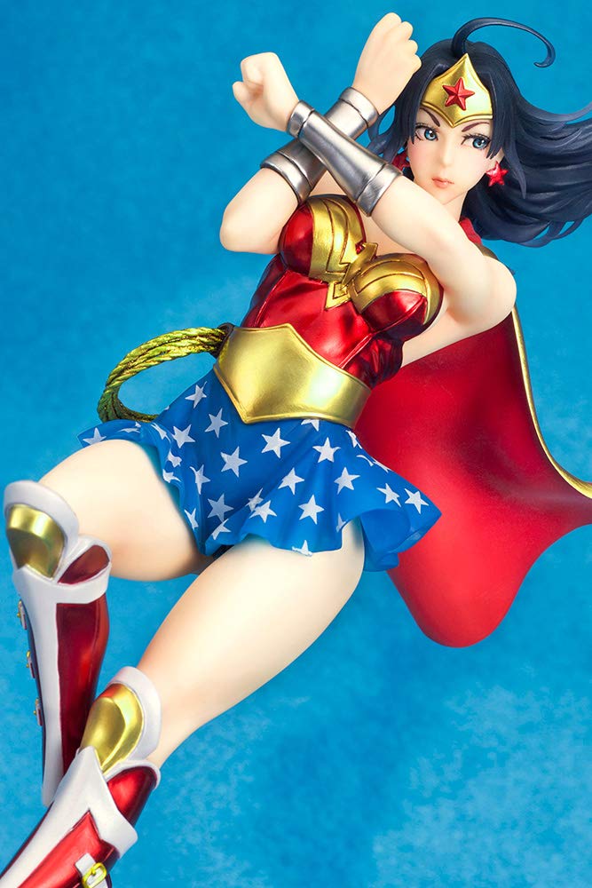 Kotobukiya DC Comics Bishoujo DC UNIVERSE Armored Wonder Woman 2nd Edition Scale PVC Painted Complete Figure DC052 1/7