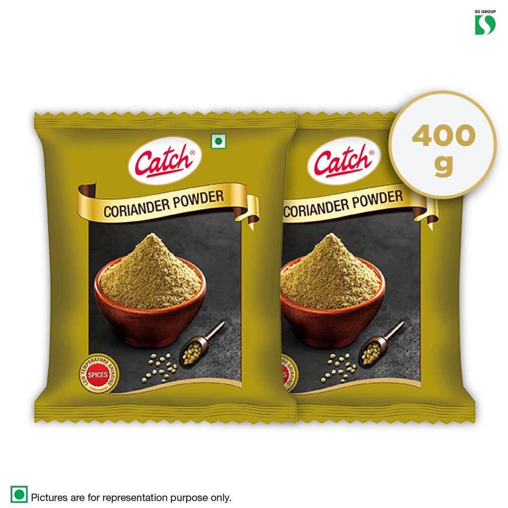 Catch Coriander Powder Masala/Dhania Powder 200 GMS - Pack of 2(400 GMS)