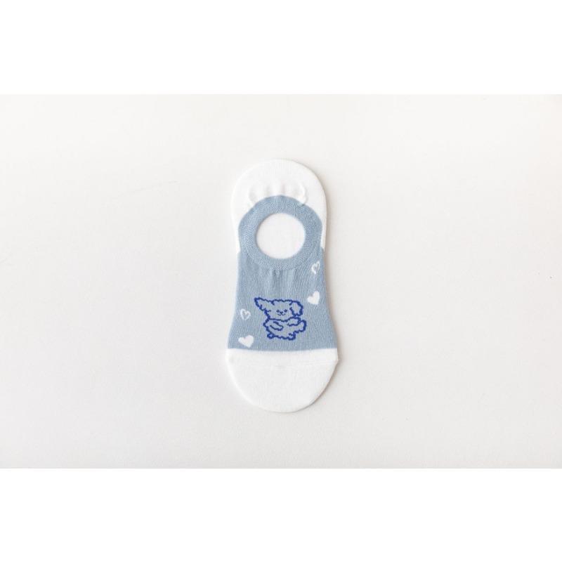 Female Summer Thin Lovely Shallow Mouth Does Not Fall with Invisible Ship Socks