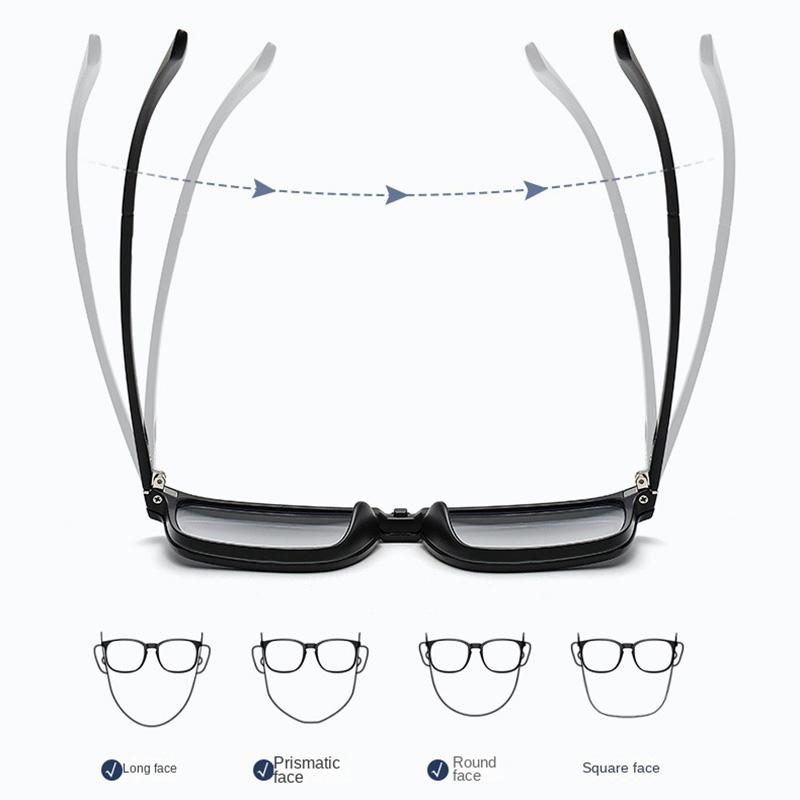 Lunettes de soleil 1/6 en 1 TR90 pour le cyclisme et le sport Montures de lunettes magnétiques à clipser Vintage Ensemble de lunettes de soleil tendance