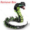 MOC 7052 Mechanical Snake Model Sets 689Pcs STEM Technological Cobra Animals Building Blocks Bricks Toys for Kids Childrens Toys