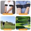 Golf Swing Arm Band Training Aid Elastic Swing Correcting Trainer Band for Golfers Beginners Arm Elbow Posture Training Accessory