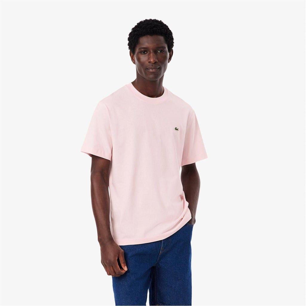 Lacoste T-shirt da uomo con logo ricamato