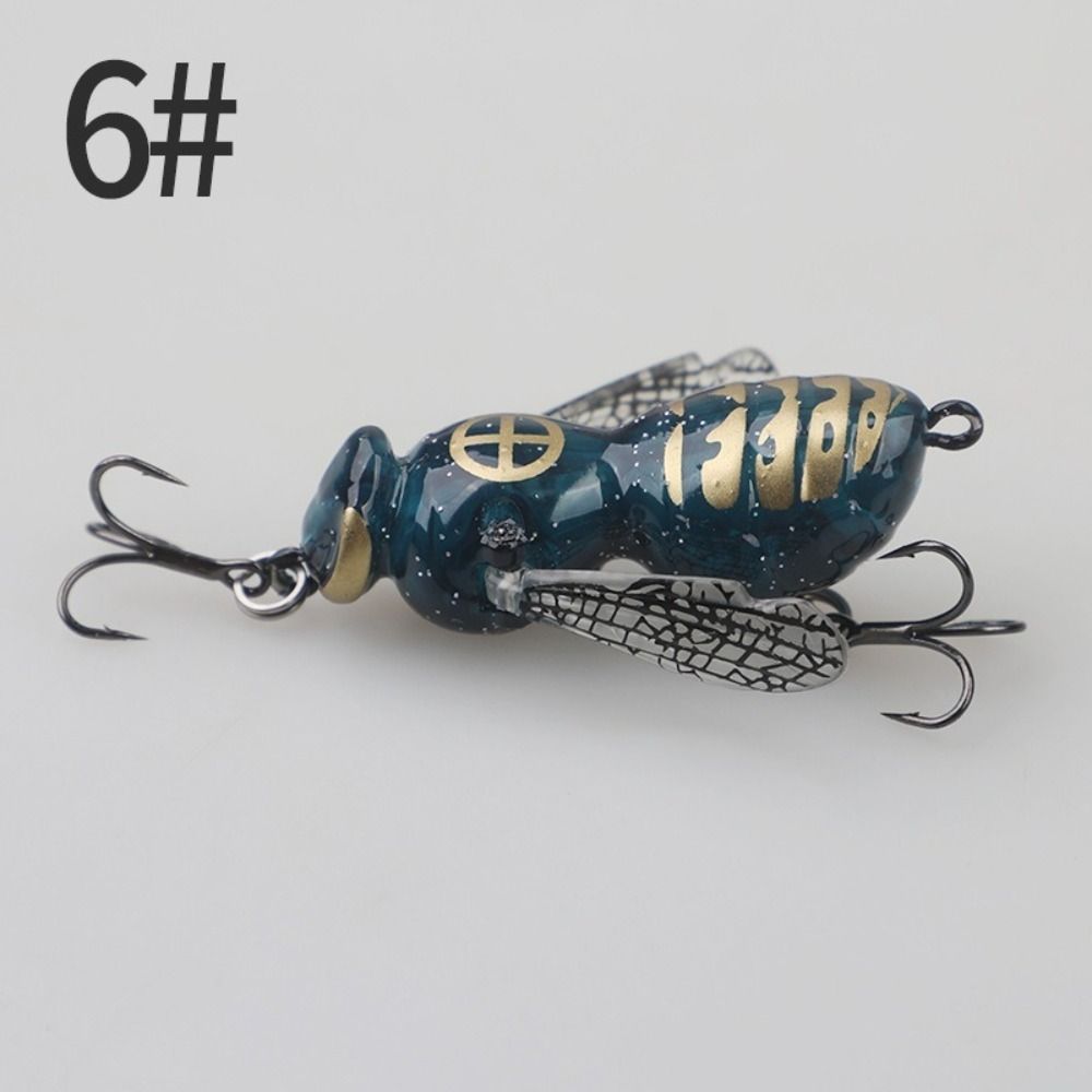 2026 5g Weight Fishing Lures Floating Design Insect Shape Bionic Swimbaits 48mm Size Wobblers Bass Fishing