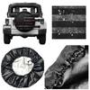 Vintage n Flag Spare Tire Cover Universal Truck Wheel Tyre Protector for Jeep SUV Trailer RV Truck Wheel
