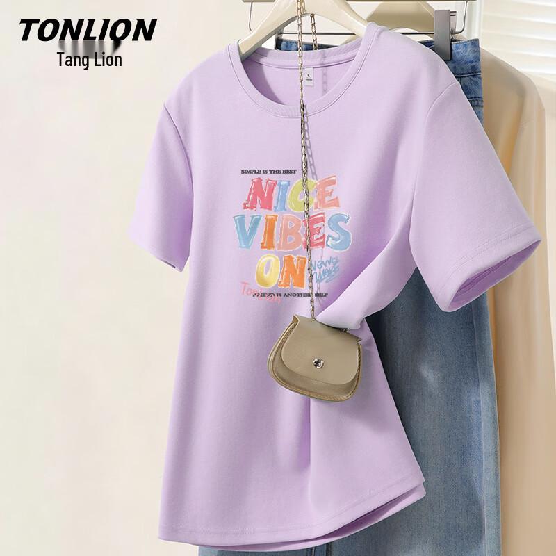 TonLion Women s Cotton Graphic T-Shirt XL