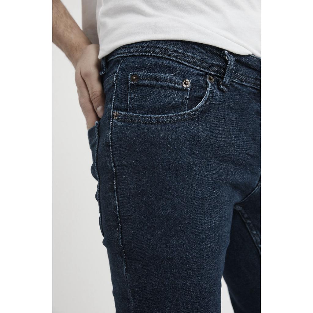 Men's Light Blue Slim Fit Lycra Skinny Leg Jeans