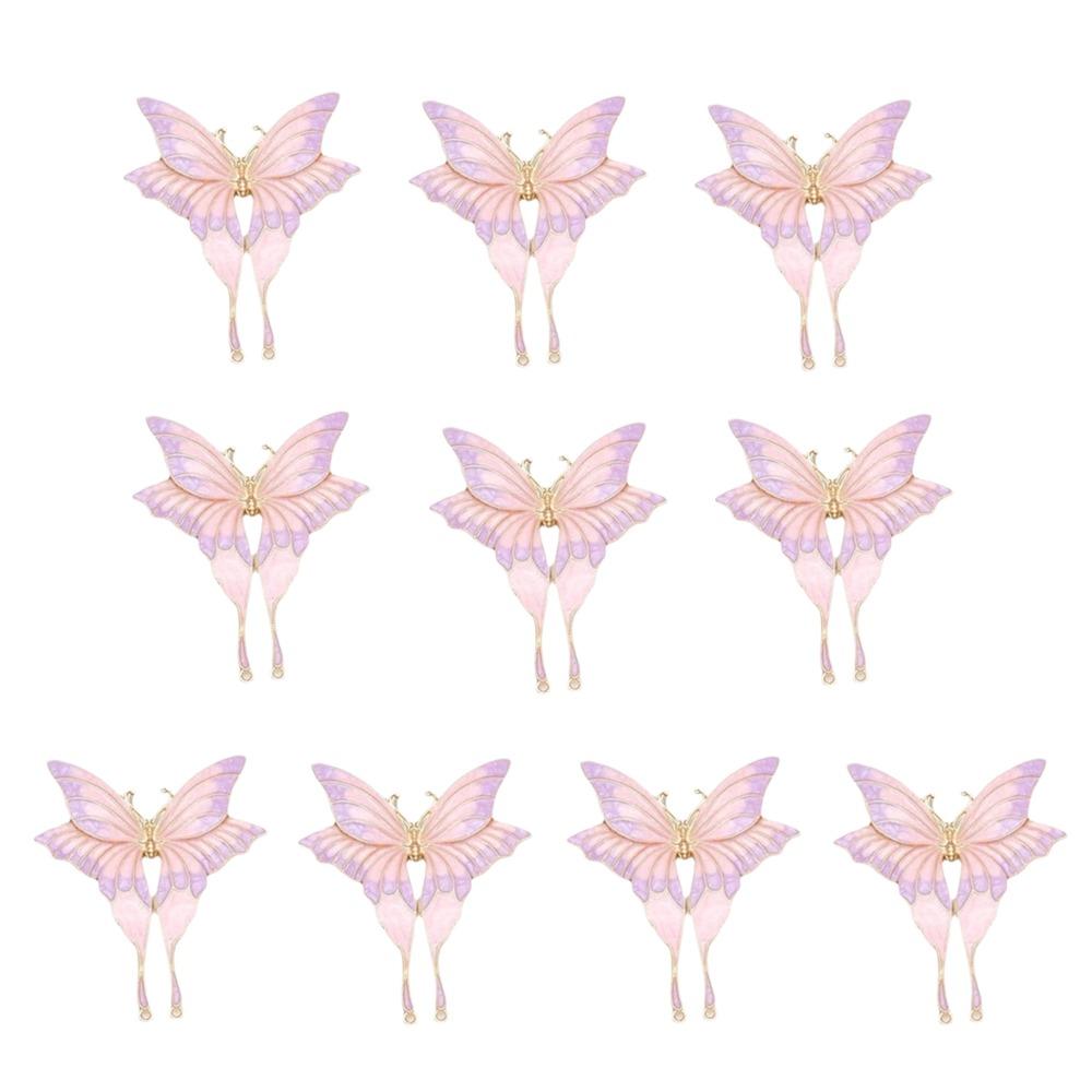 Alloy Material Butterfly Clothing Accessories Butterfly Brooch Pendant Handmade Accessories