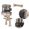 Baitcasting Reel Metal Lure Fishing Wheel Tackle Accessory Aluminium Alloy Rocker Arms and HandleJH300(right hand)
