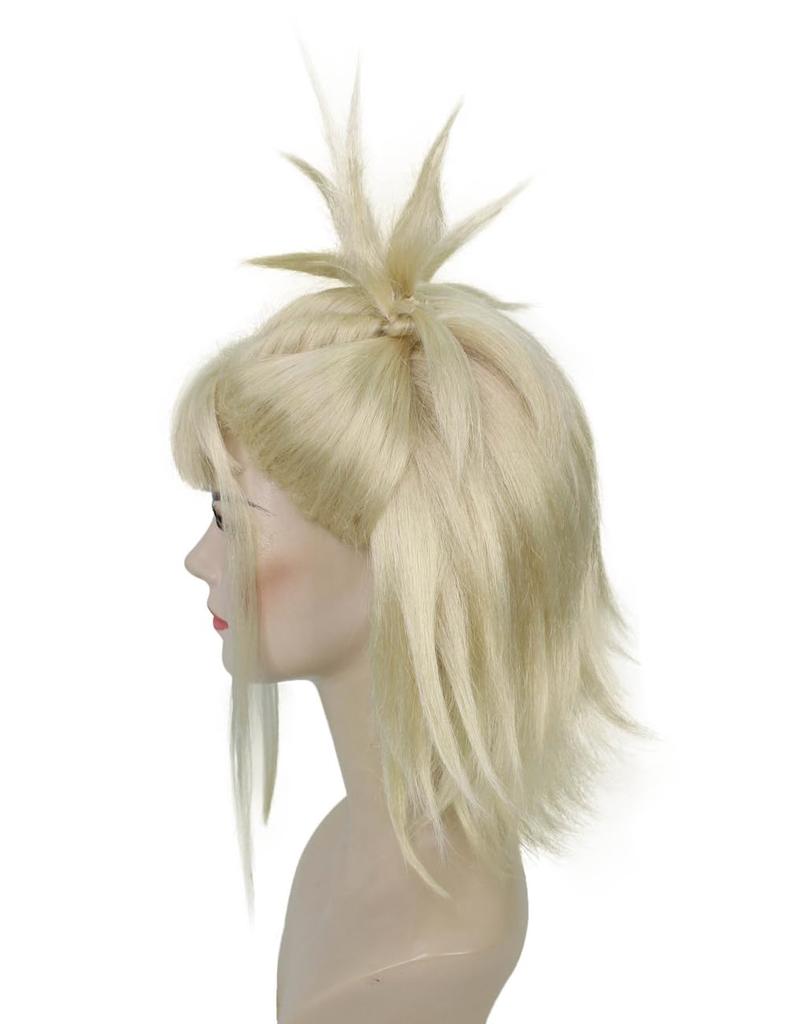 Wigs2you Women's H-5730 American Rapper Queen 90s Blonde Curly Updo Wig, Perfect for Halloween, Flame Retardant Synthetic Fiber