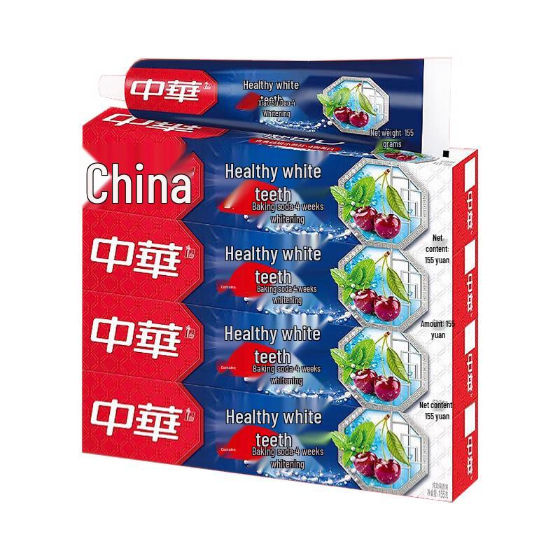 

Zhonghua Baking Soda & Fruit Flavor Toothpaste 4-Pack