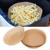 100Pcs High Temperature Tolerant Air Fryer Paper Liners Baking Paper Liners  For Roasting