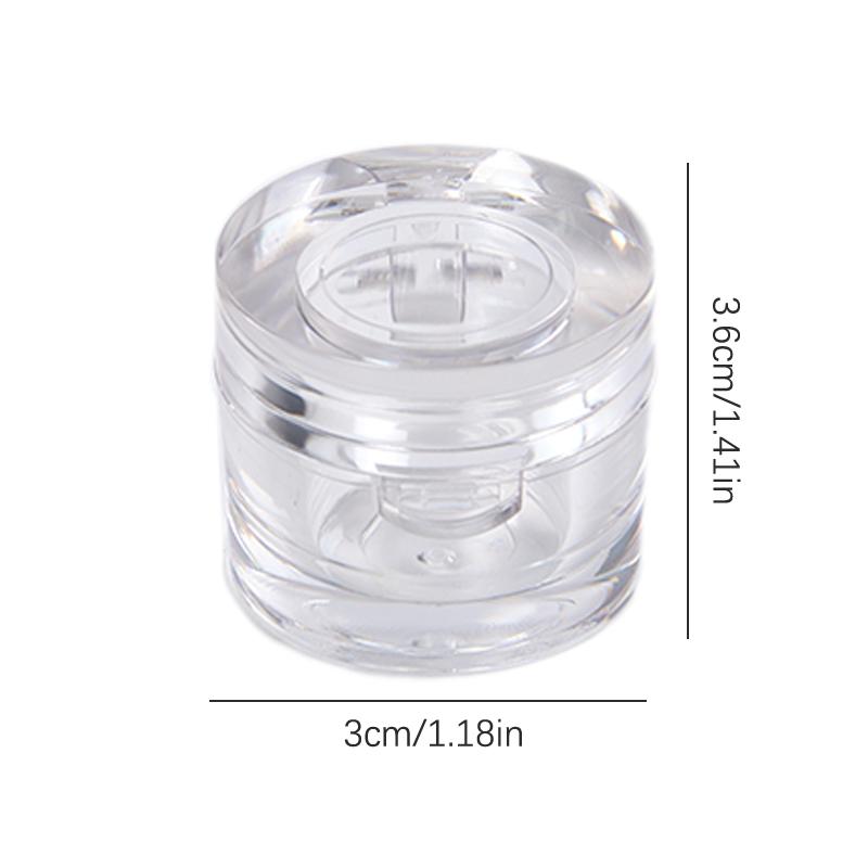 Lippen-Tiegel 5G Lippenfilm-Flasche Lippenschutz Probenbehälter Tragbar Reise