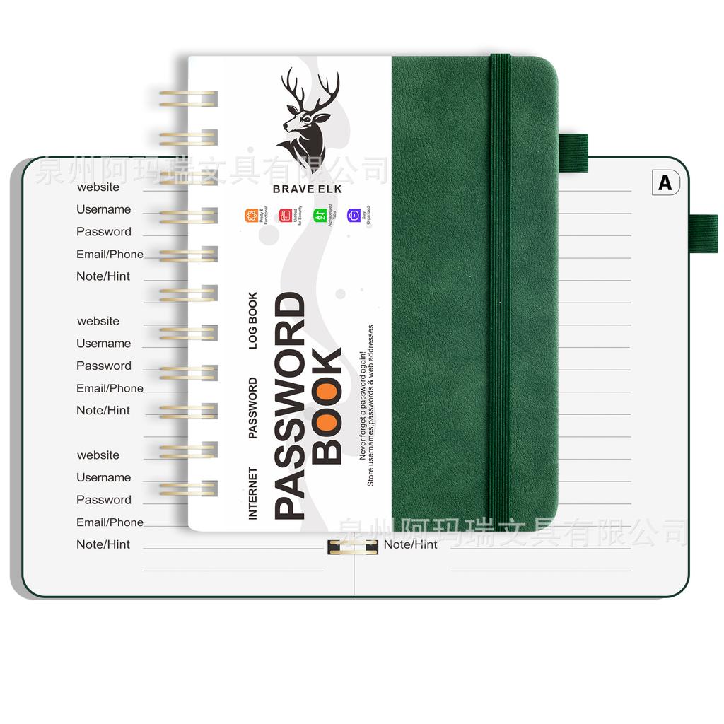 B6 Heslovník Kroužkový sešit Anglický Adresář Telefonní seznam Záznamník Štítek na dopis Zápisník