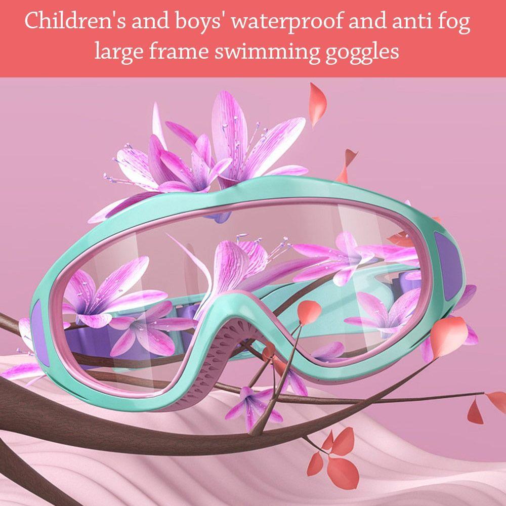 

С берушами, очки для плавания, очки с защитой от ультрафиолета, детские очки для дайвинга, детские очки для плавания