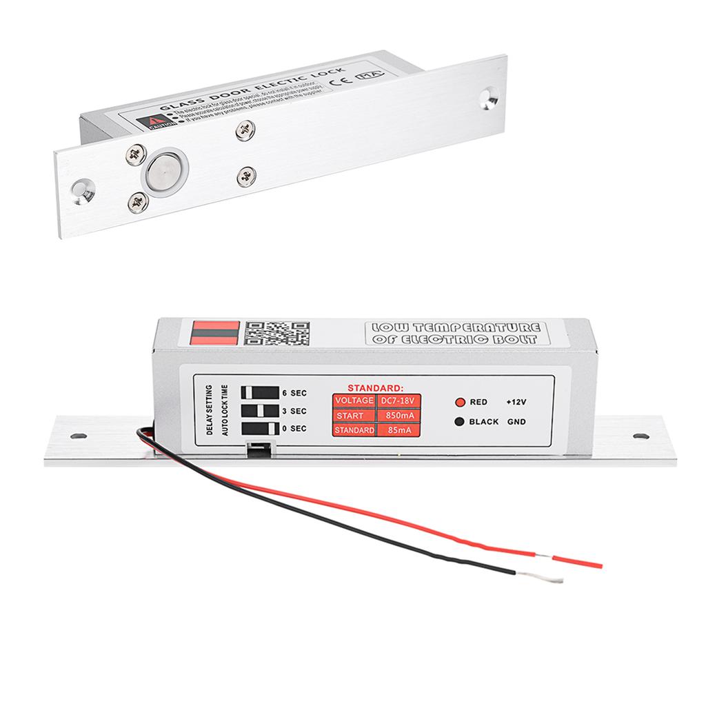 Electric Mortise Lock with Time Delay Low Temperature Bolt Lock NC Mode for Access Control