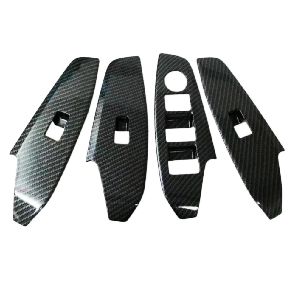 

Панель управления окном из АБС-пластика, переключатель подъема стекла, рамка, накладка, внутренняя отделка для Mazda 3 2014, 2015, 2016, 2017, аксессуары для стайлинга автомобилей