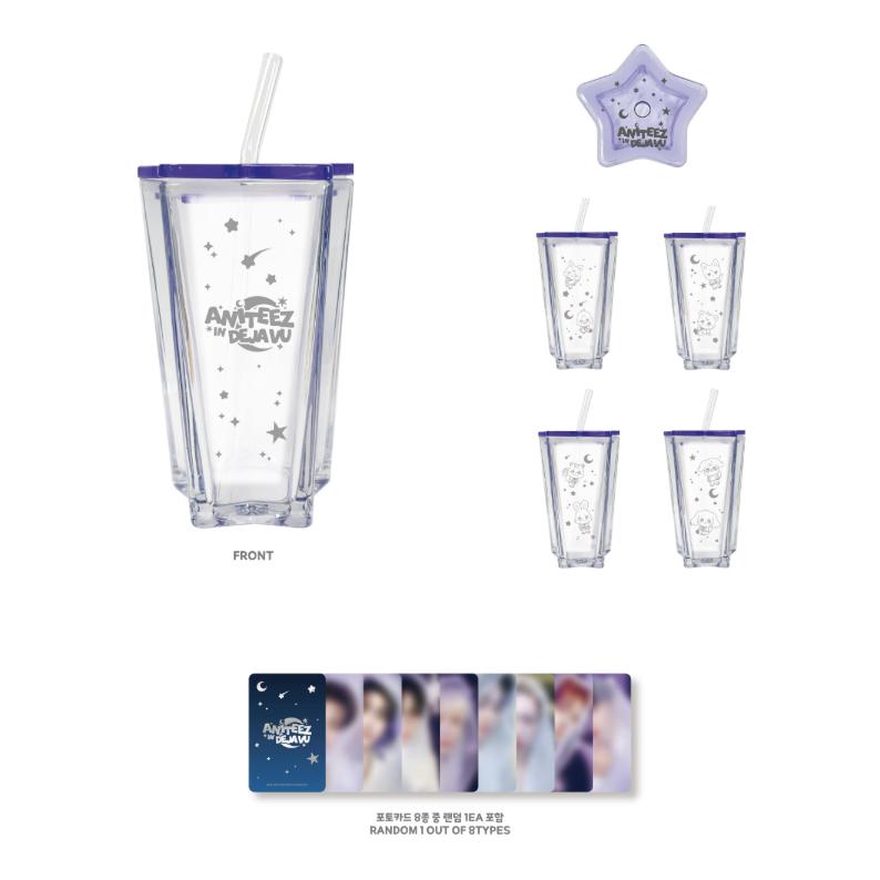 Précommande ATEEZ ANITEEZ IN DEJA VU POP-UP Gobelet en Verre Starlight