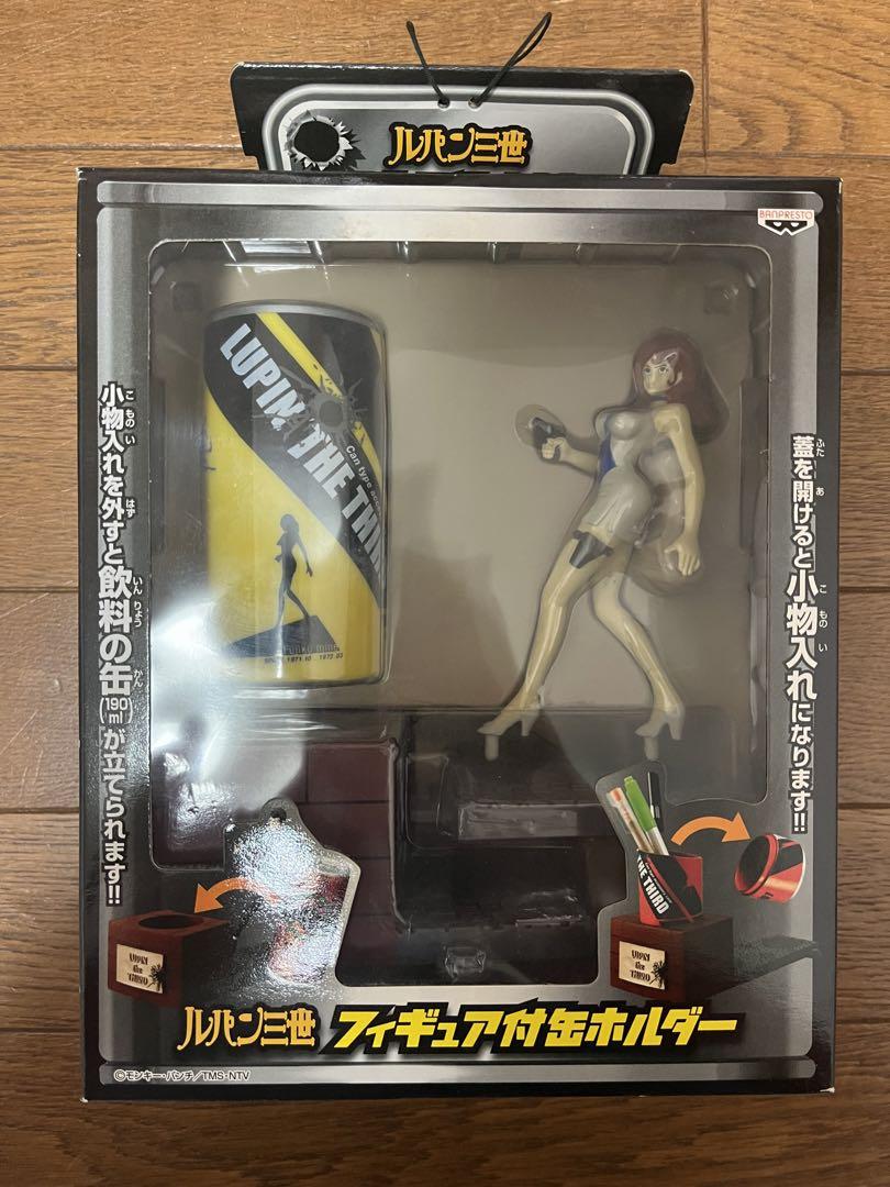 

[USED] Can holder with figure - Lupin the Third