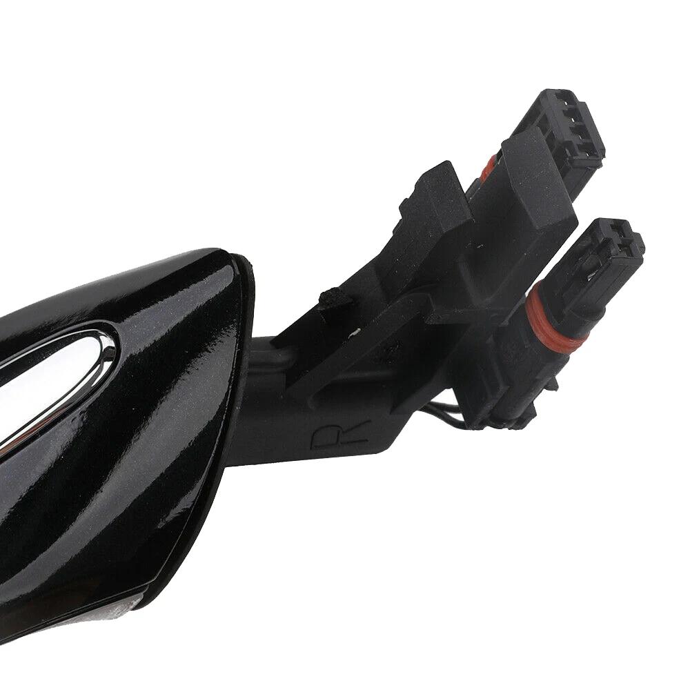 For BMW 5 6 7 Series F07 F10 F11 F06 F12 F13 F01 F02 4X Black Outer Outside Exterior Comfort Access Door Handle Set 51217231931