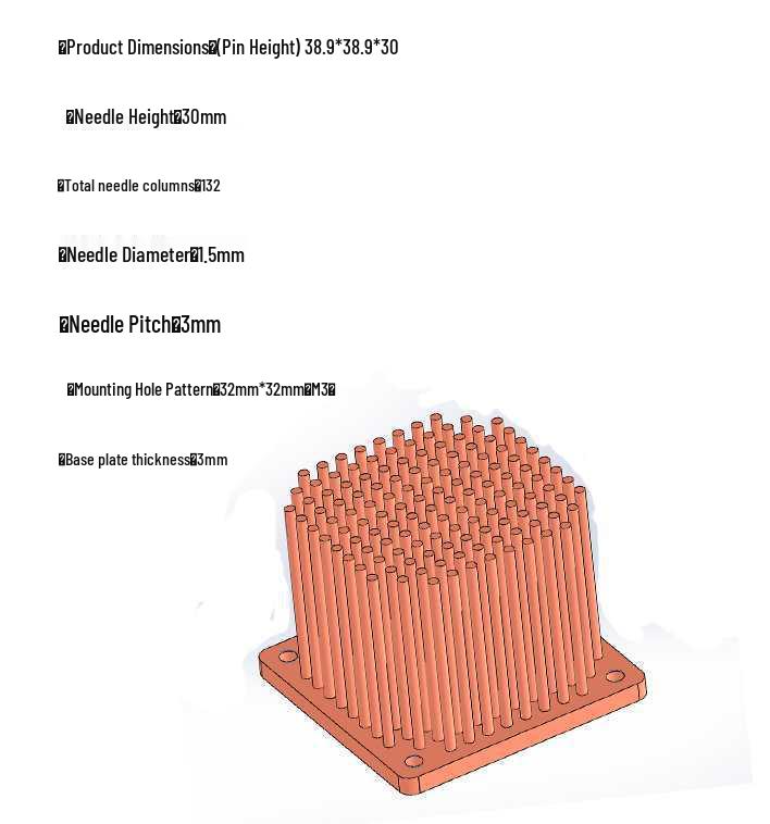 Purple Mini IC Chip Overclocking Heatsink for Motherboards