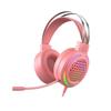 RGB Gaming Headset with 7.1 Surround Sound and Bass - Wired USB for PC