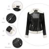 Autumn and winter new velvet leather jacket women's European size warm long-sleeved lapel jacket commuter casual jacket
