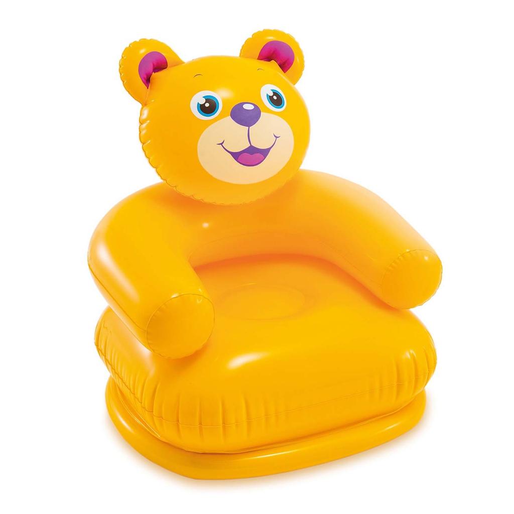 Inflatable Armchair For Children Cheerful Animals 65 X 64 Cm Intex 68556 Teddy Bear