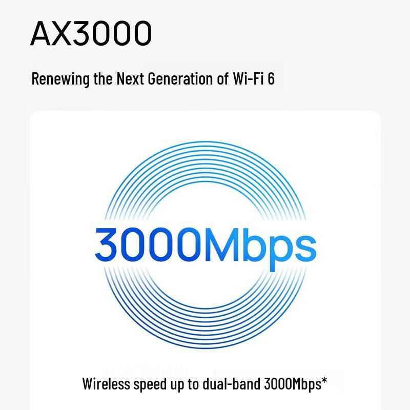 TP-LINK Wi-Fi 6 Gigabit Wireless Router TL-XDR3068 Turbo (CN version)