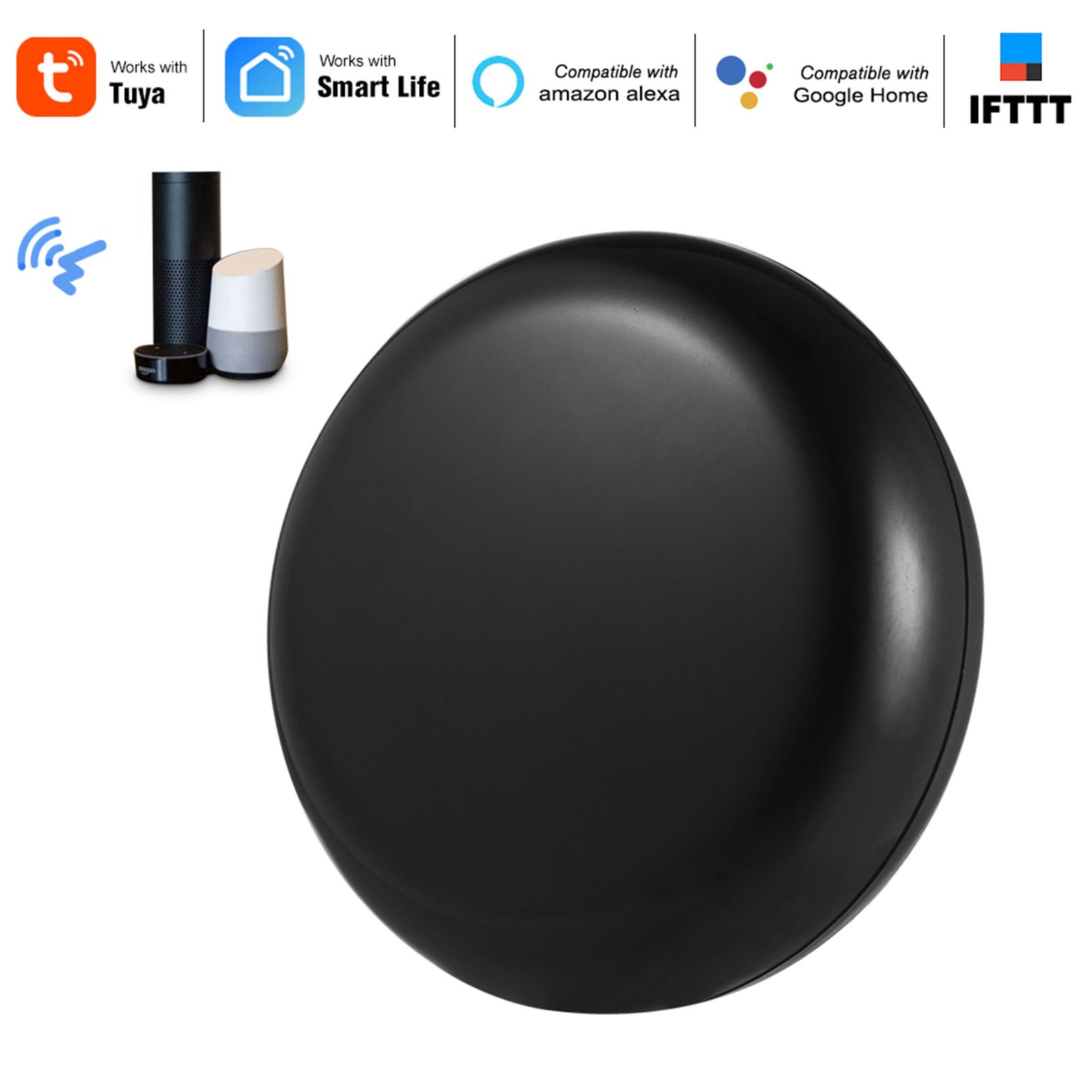 

WiFi-IR Remote IR Control Hub Wi-Fi(2.4Ghz) Enabled Infrared Remote Controller For Conditioner TV Using Smart Life APP Compatible w