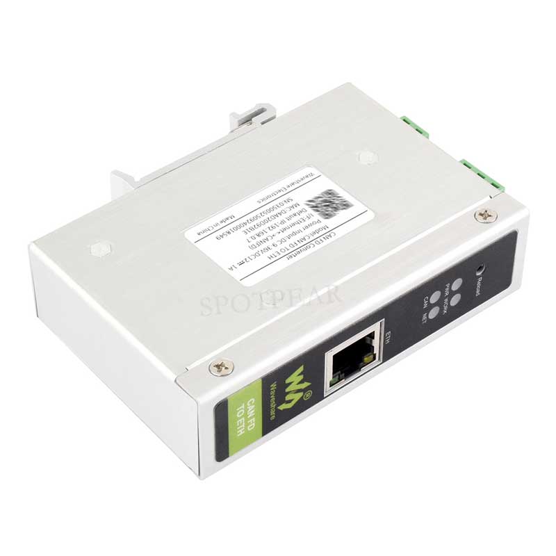 Industrial CAN FD ETH RJ45 bidirectional converter CAN2.0A/2.0B CAN FD TO ETH