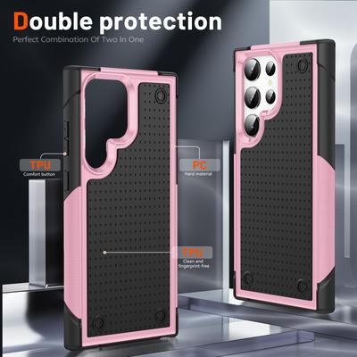 Anti -Scratch Shockproof 2 In 1 Coque Case For Samsung Galaxy S23 Ultra S21 Fe S22 Plus A53 A54 A14 A13 A33 A73 A52 A52s Covers