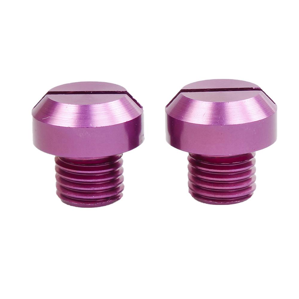 Suzuki, Honda, Yamaha, Kawasaki Motorcycle Rearview Mirror Decorative Screws (M10, M8)