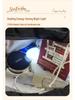3D Touch LED Keychain Light - Cute, Creative Ornament Gift for Bedroom