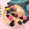 1 Pc Cute Makeup Face Coverup Mushroom Head Sponge Powder Puff Comfortable Hygiene Fashion Cosmetic