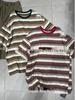 Xiao Wang's New Korean Style Plus Size Casual Striped T-shirt