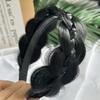 1pc Wig Twist Headbands for Women Wide Fishbone Braids Hairbands Handmade Retro Head Hoop Styling Headwear Accessories