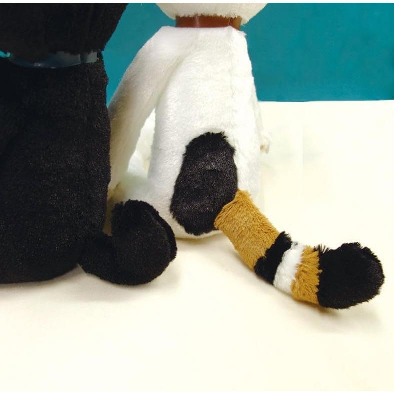 Scratch Stuffed Toy (L) Cat Height 38cm Black
