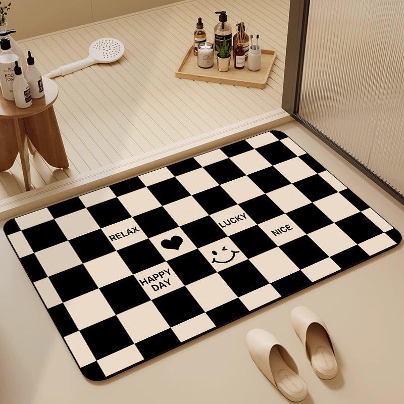 Diatomaceous Earth Quick-Dry Non-Slip Bathroom Floor Mat