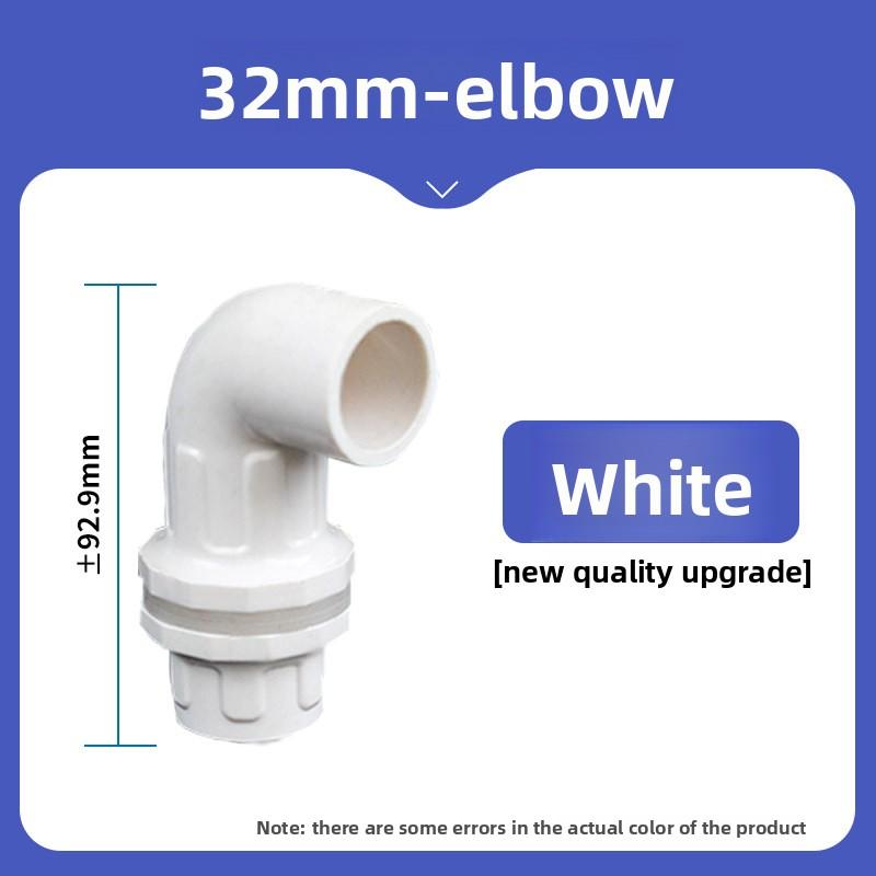 1/2" ~2.5" Außengewinde/Innengewinde auf Innendurchmesser 20~75mm PVC Wasserverbinder Aquarium Fischbecken Bewässerung Wasserrohr Fitting