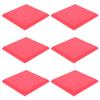 6PCS Sound-absorbing Flame-retardant Foam Board Sound-absorbing Sponge KTV Sound