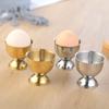 4Pcs Stainless Steel Soft Boiled Egg Cups Holder Tabletop Cup Kitchen Tools Sets