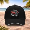 Red Engine Baseball Cap Unisex for Weddings Festivals Cycling Camping Photography Multiple Colors
