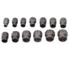 15 Pcs Set Bolt Extractor 1 4 to 3 4 Inch Cr Mo Steel Damaged Bolt and Nut Remover Extension Rod Kit