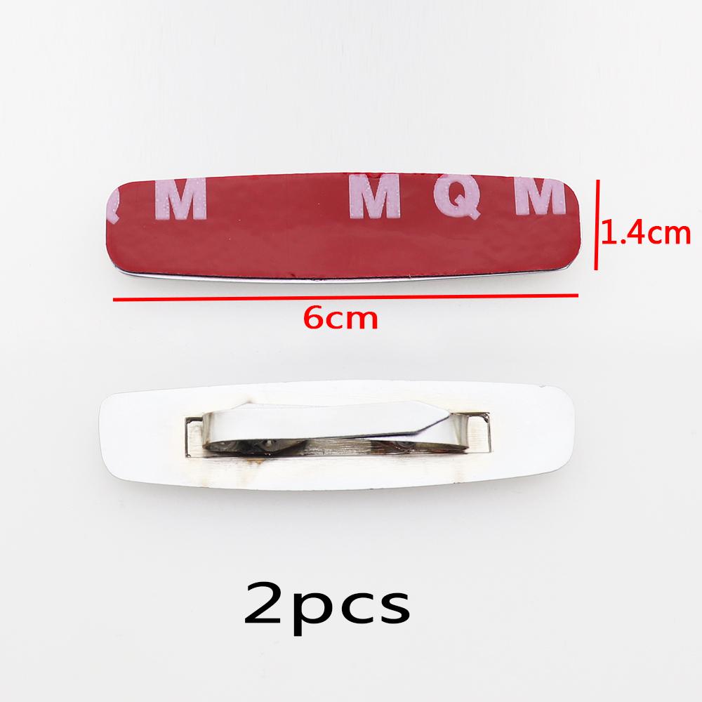 AIJ1 2pcs/1pair kia metal Car seat Emblem Car Internal Clips Console Decoration Badge Sticker Car Emblem styling Accessories